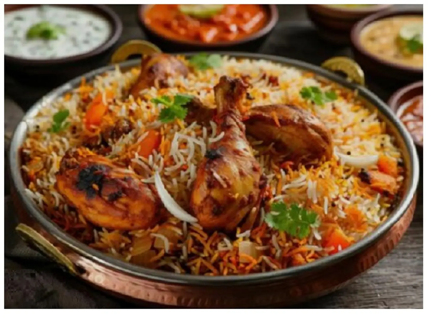 ارز برياني دجاج - صغير