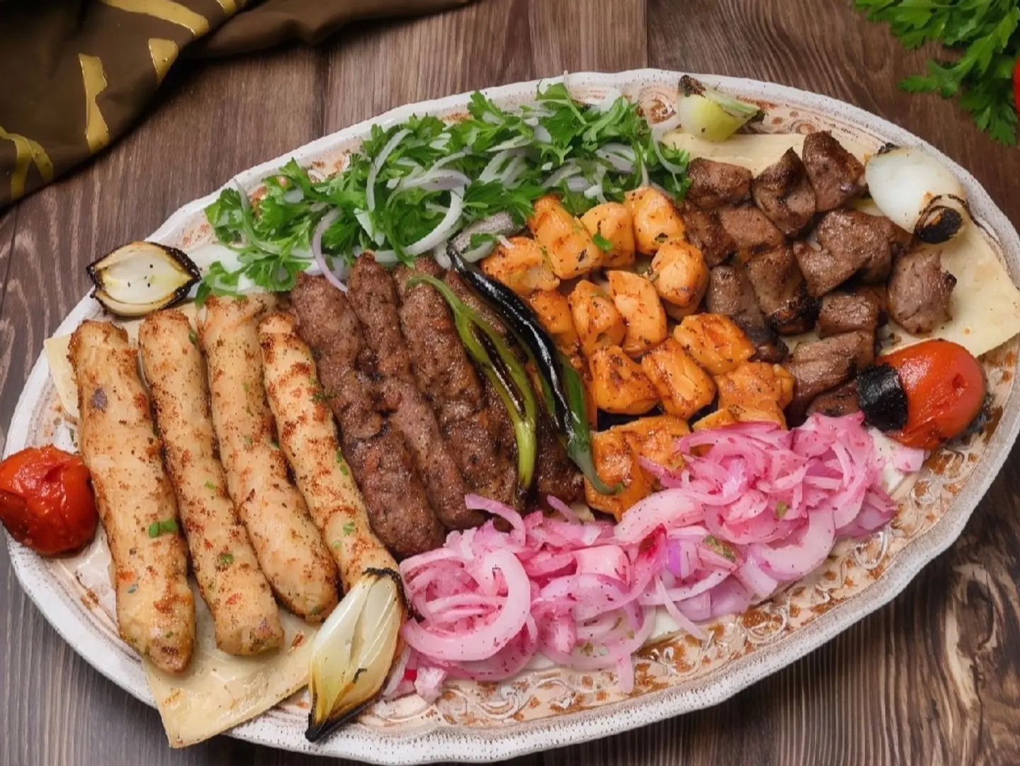 Mixed Grill (12 Skewers)