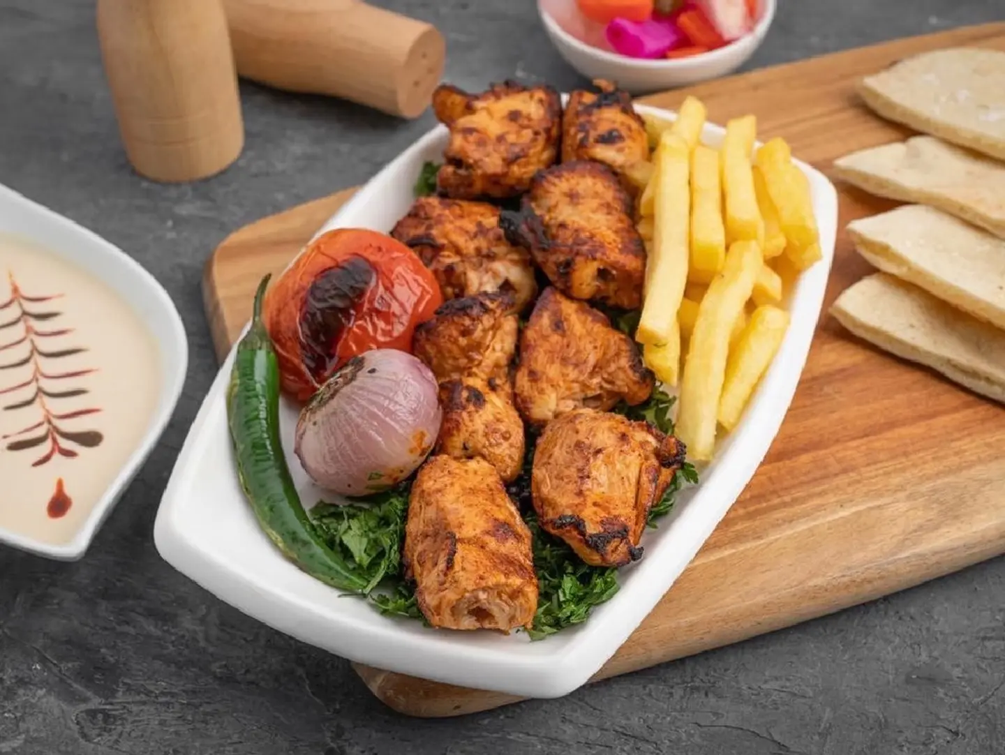 Chicken Pieces, 6 Skewers
