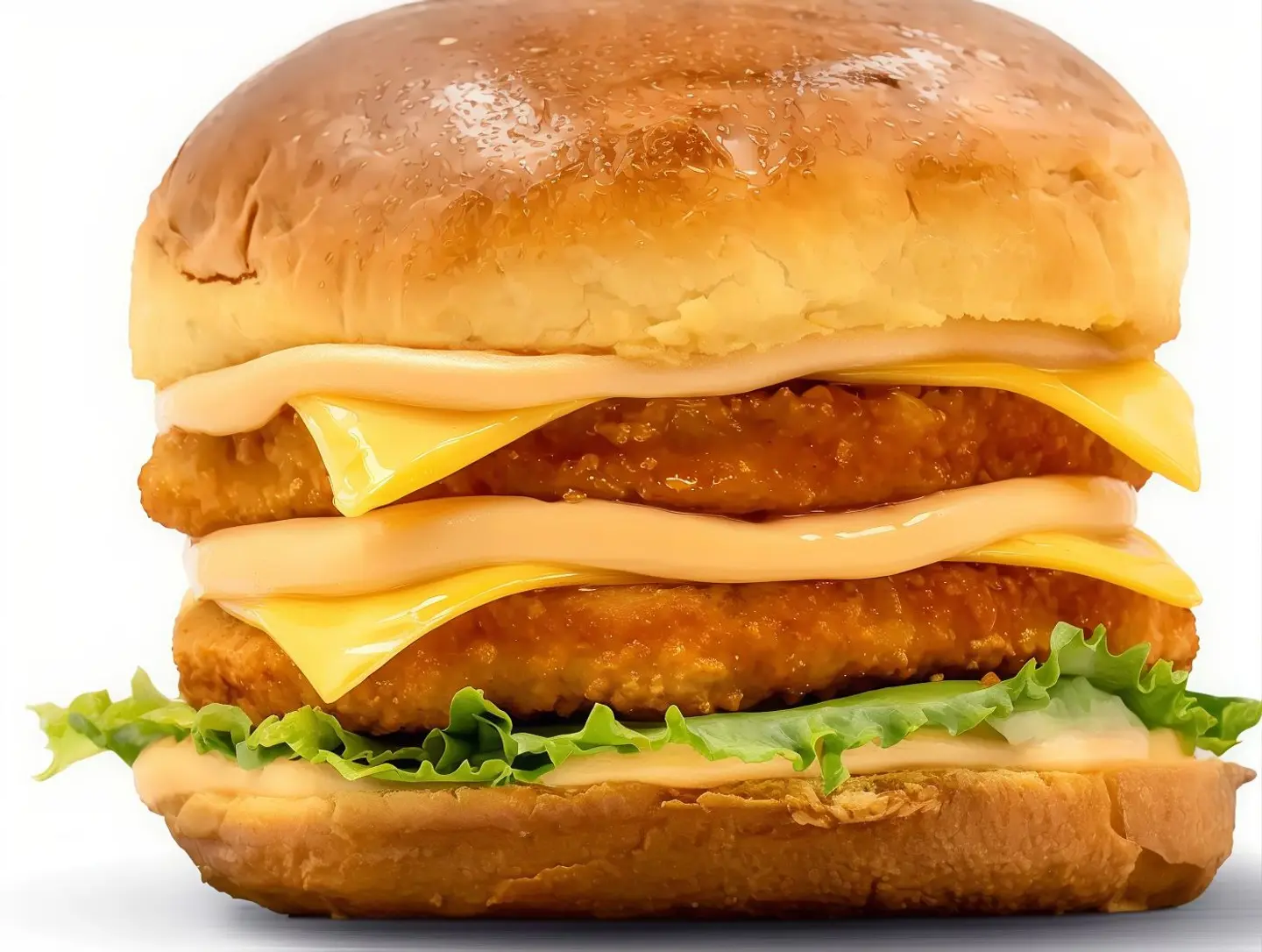 Double Chicken Burger