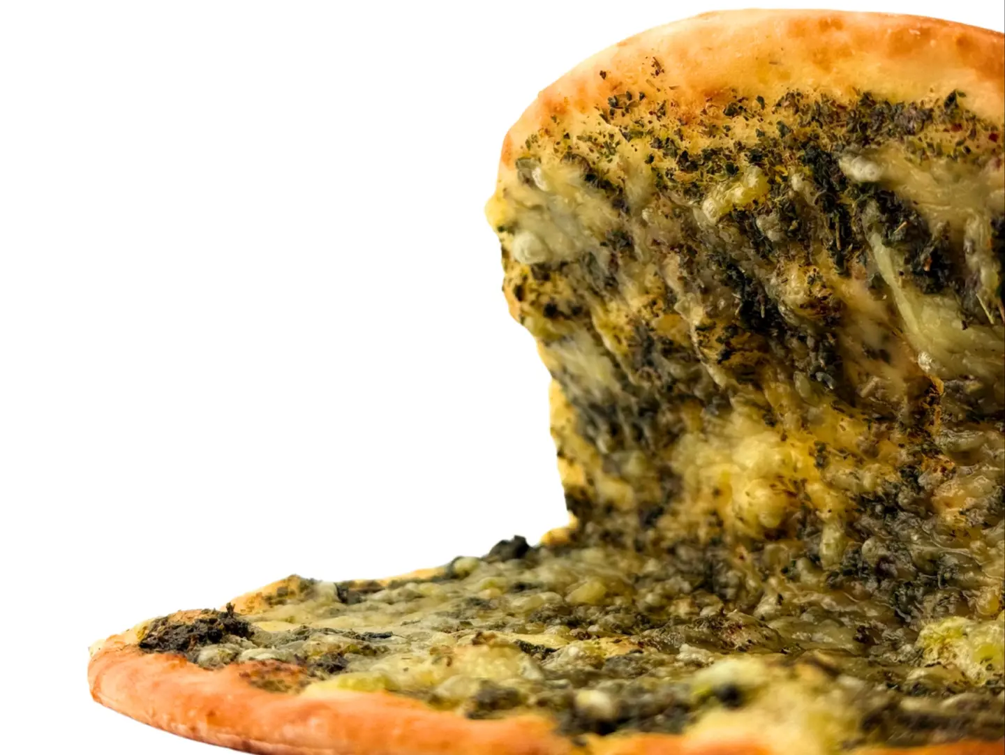 Zaatar And Vegan Cheese Manakish (Saif Bite)