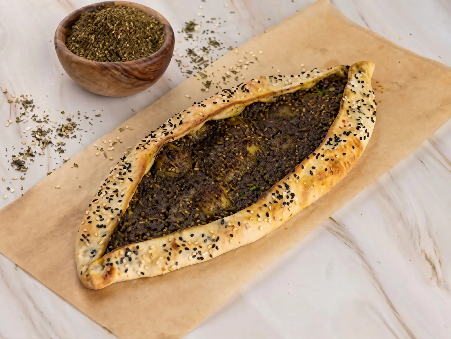 فطيرة الزعتر