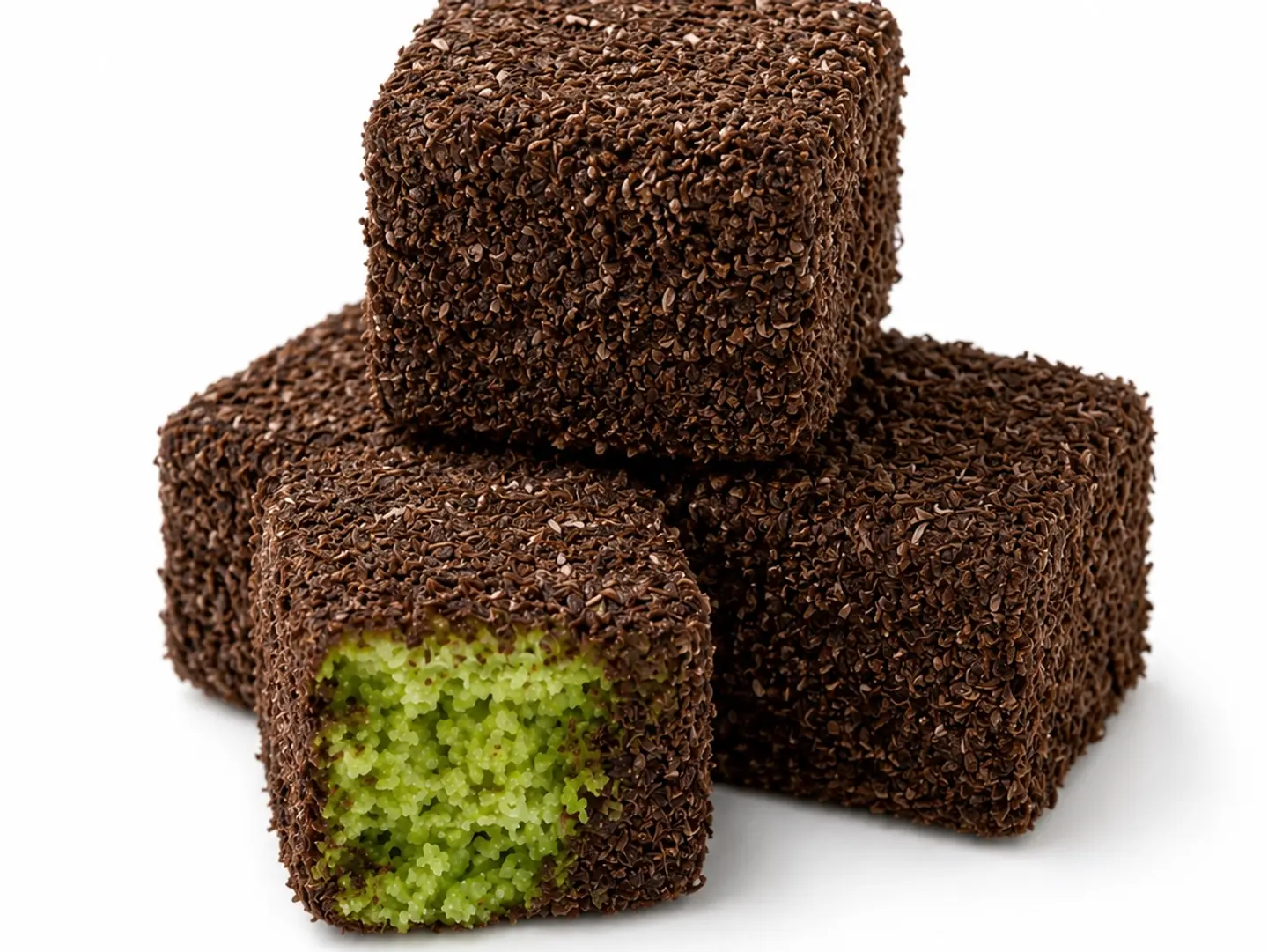 Lamington Pistachio Cake