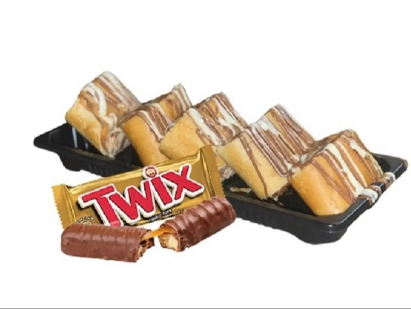 Crepe Roll Stuffed With Twix