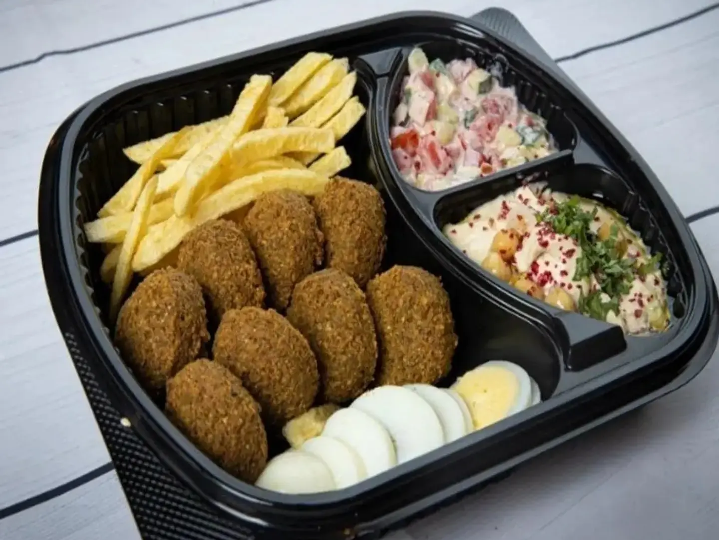 صحن فلافل صغير