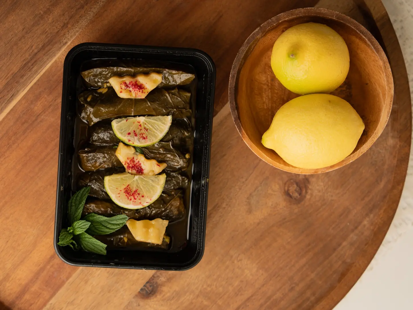 Lemon Grape Leaves