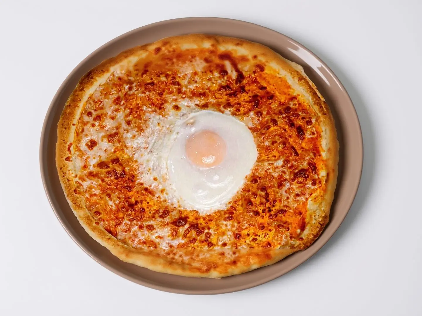 Pizza Cheese And Eggs Small