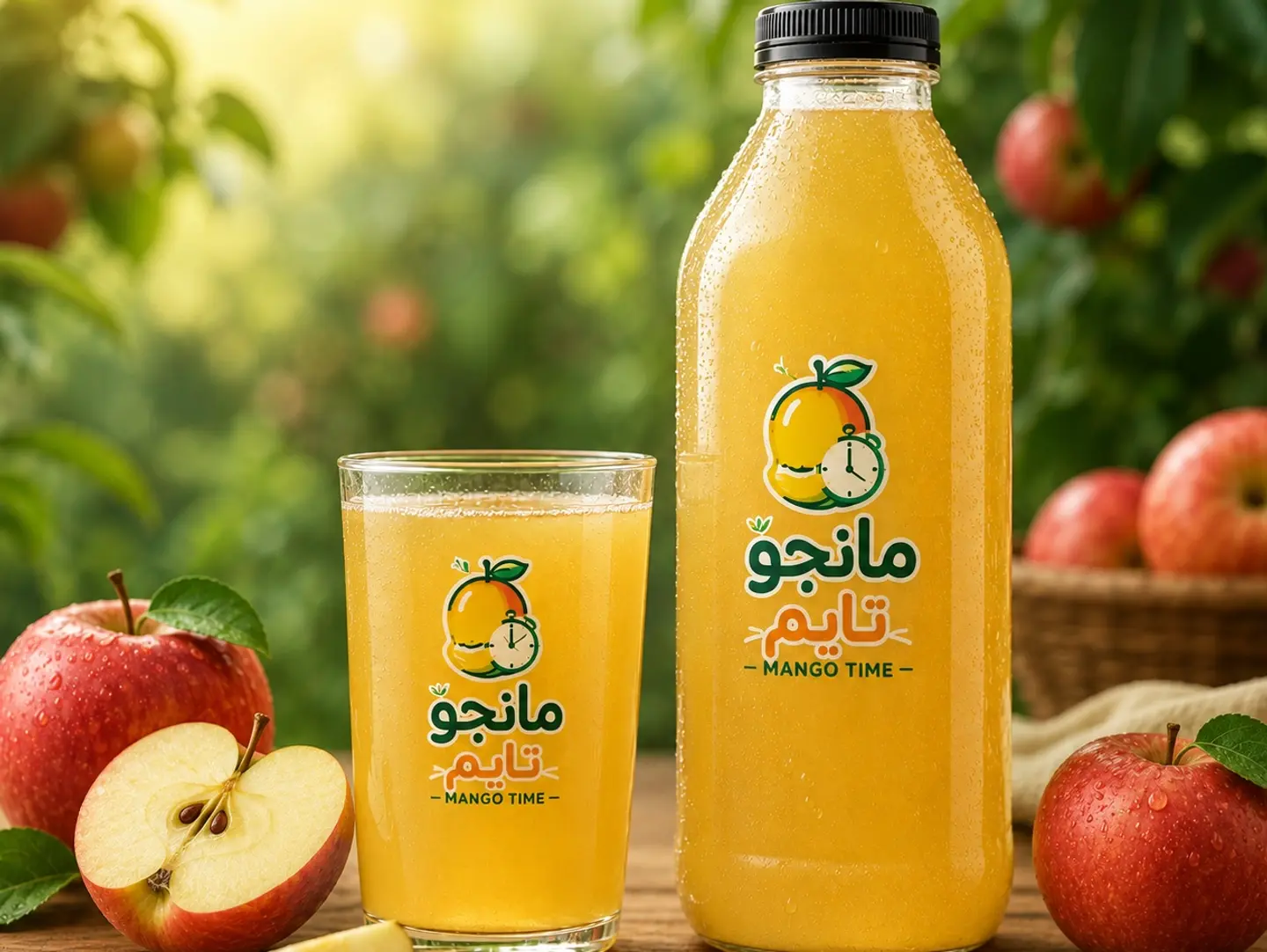 Pressed Apple Juice - Medium Cup