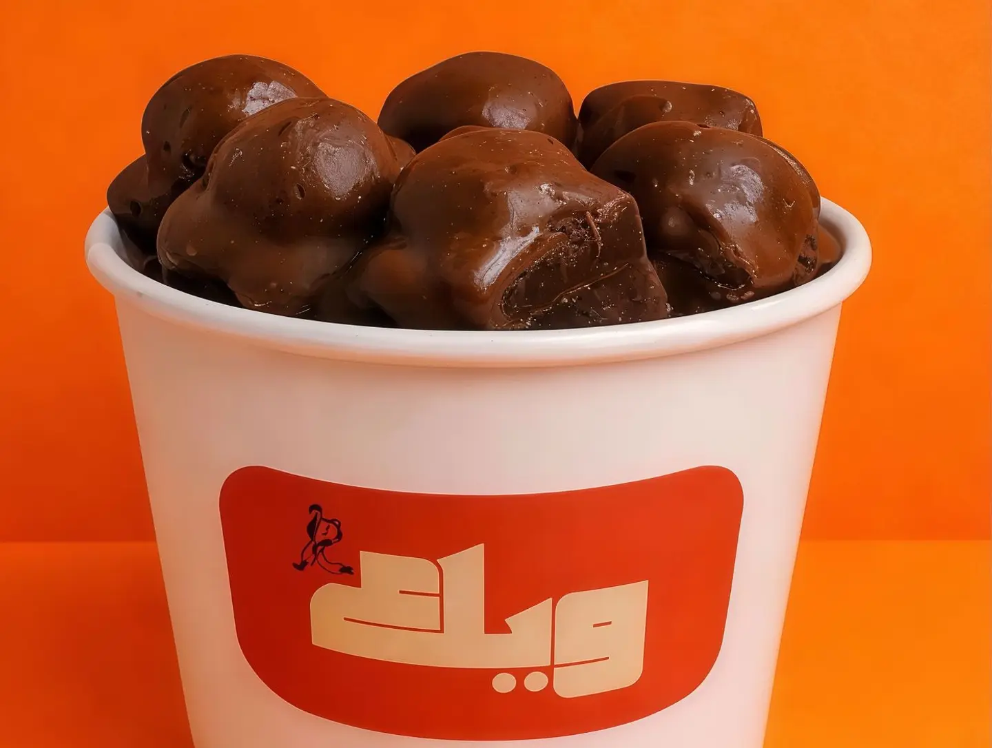براوني كراميل - قطعتين
