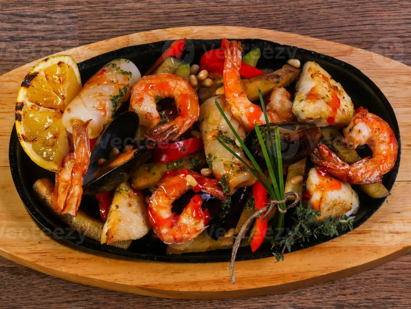Sizzling Mix Seafood