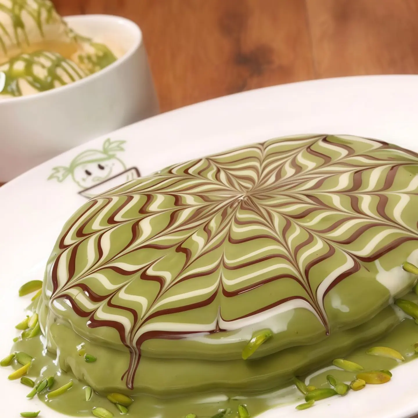 كريب بزبدة الفستق