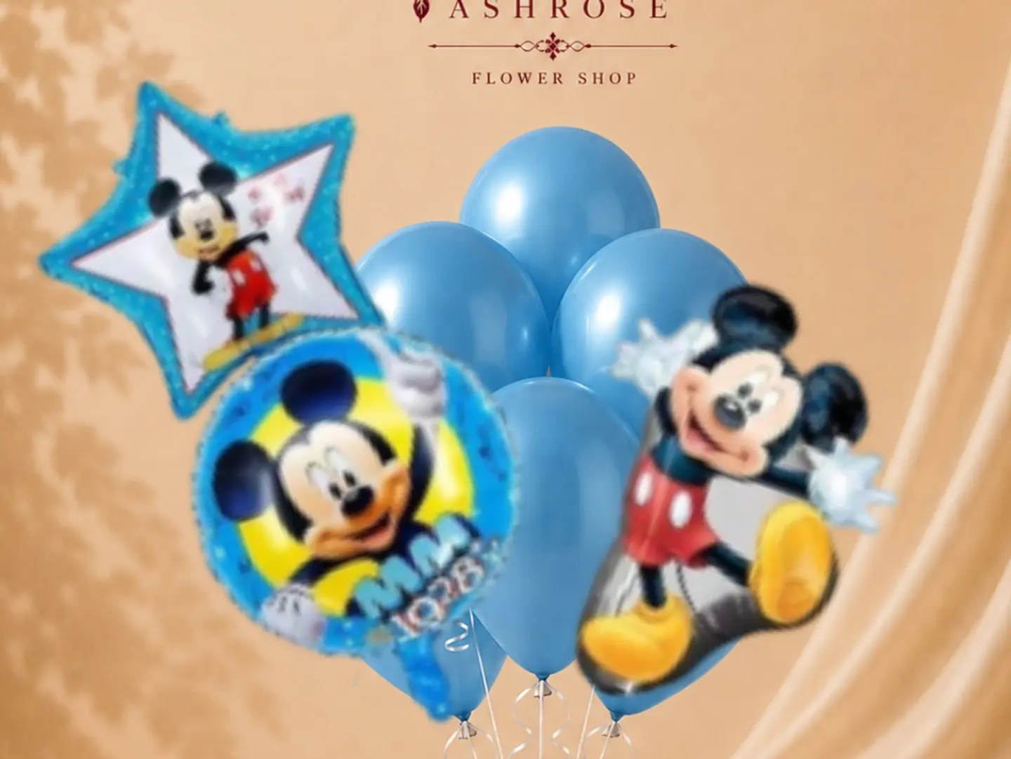 Mickey Mouse Helium Balloon Set 3