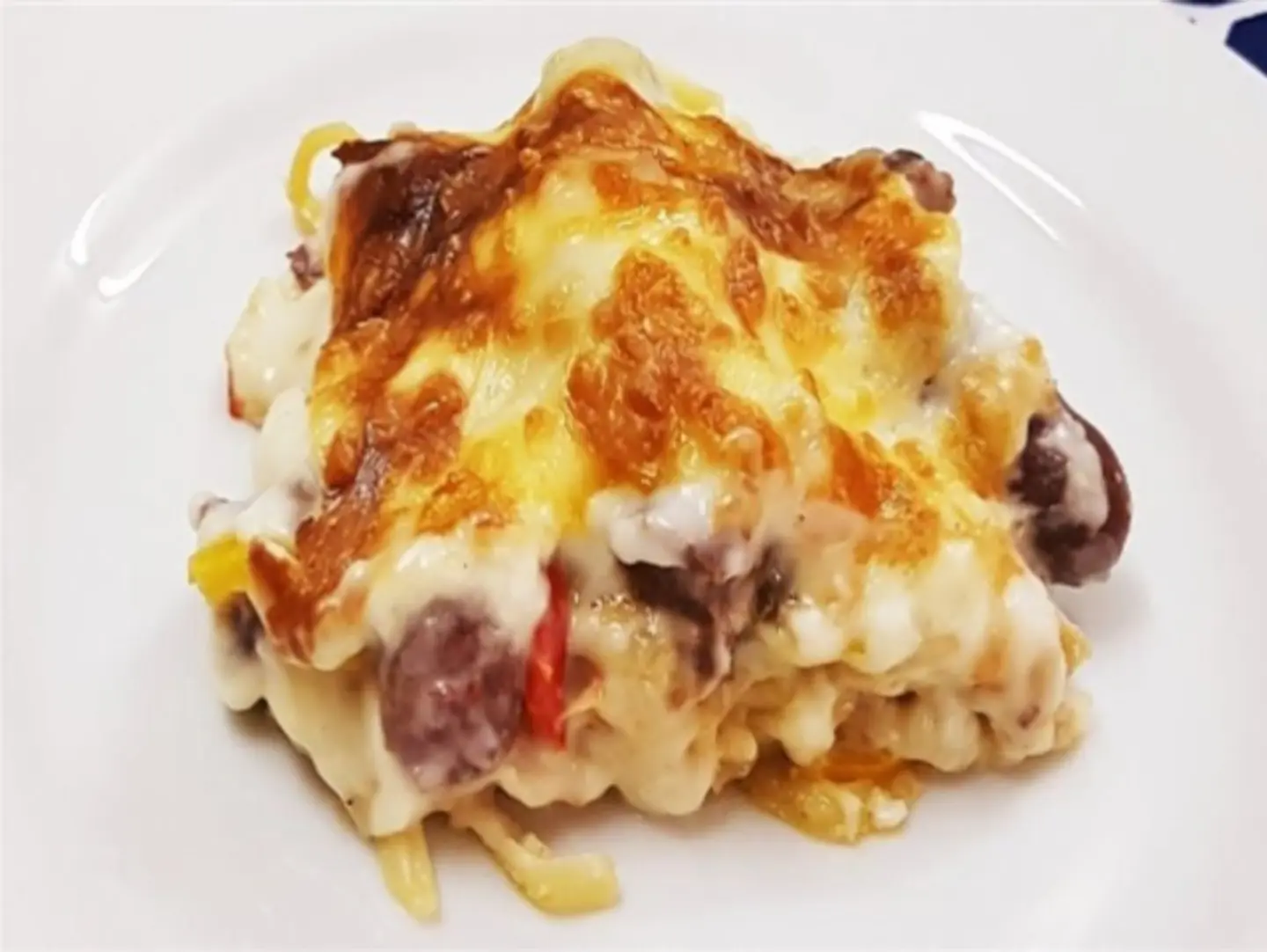 Sausage Béchamel Pasta
