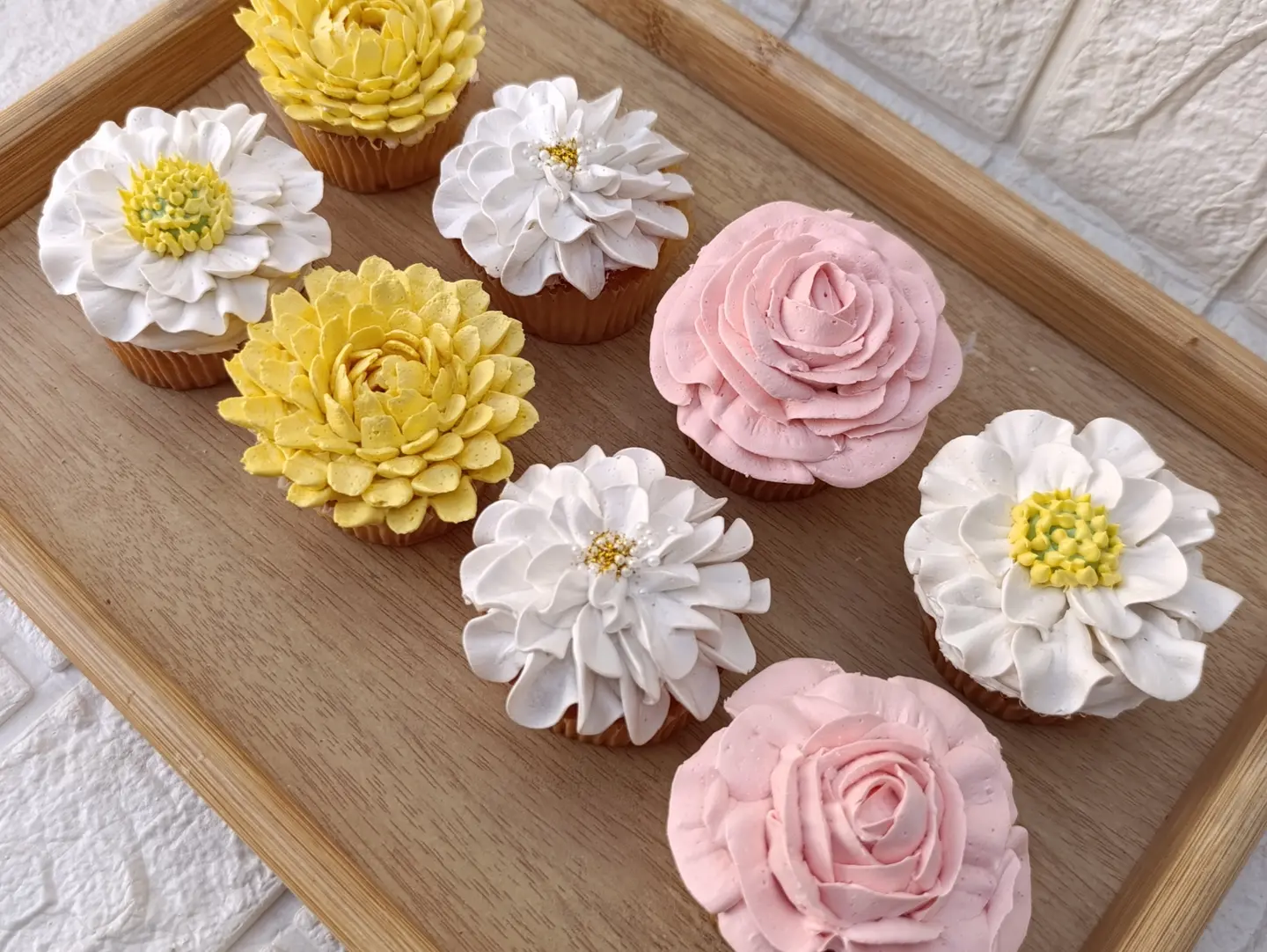 Floral Cupcake