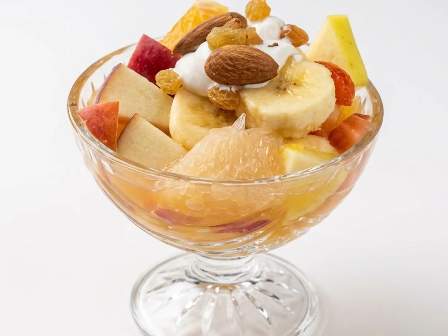 Fruit Salad Cup With Nuts And Honey - Small