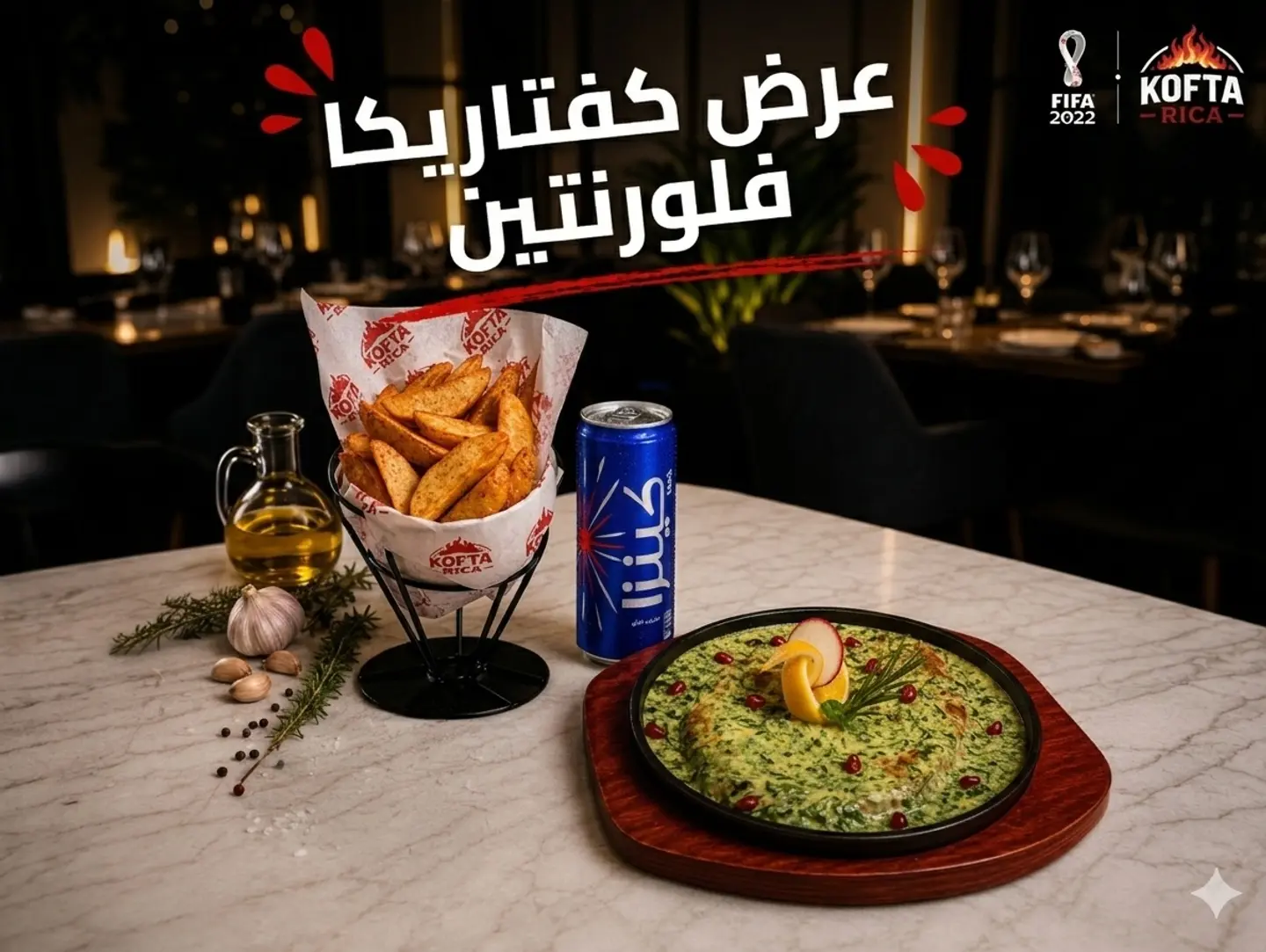Kofta Rica Florentine Sauce Offer