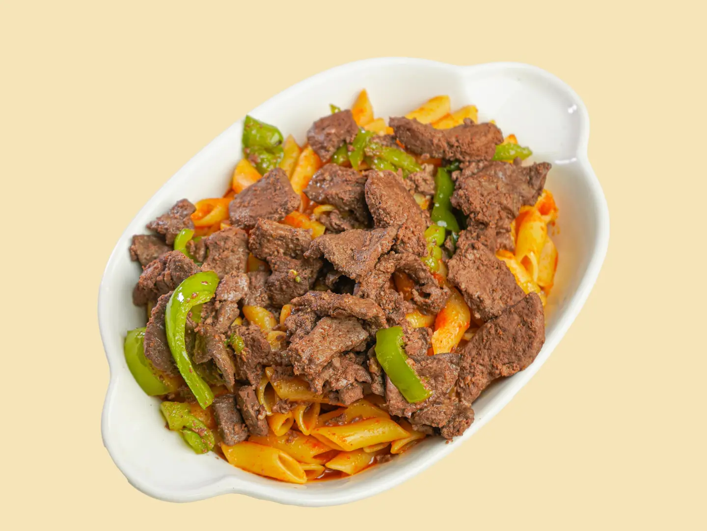 مكرونة بالكبدة