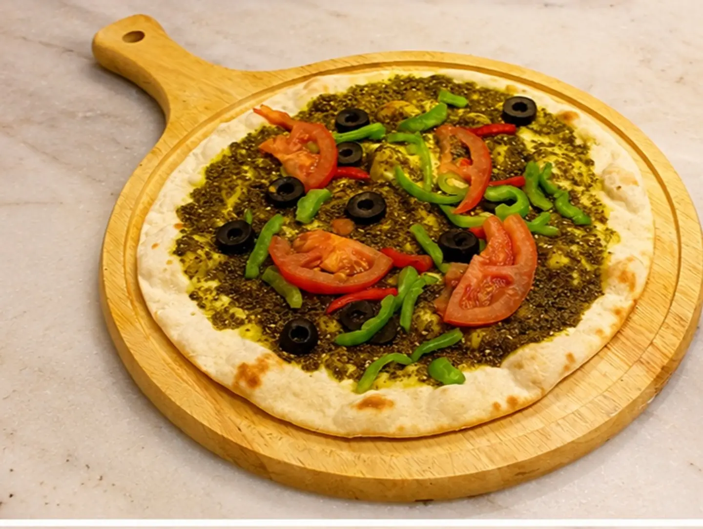 زعتر بالخضار