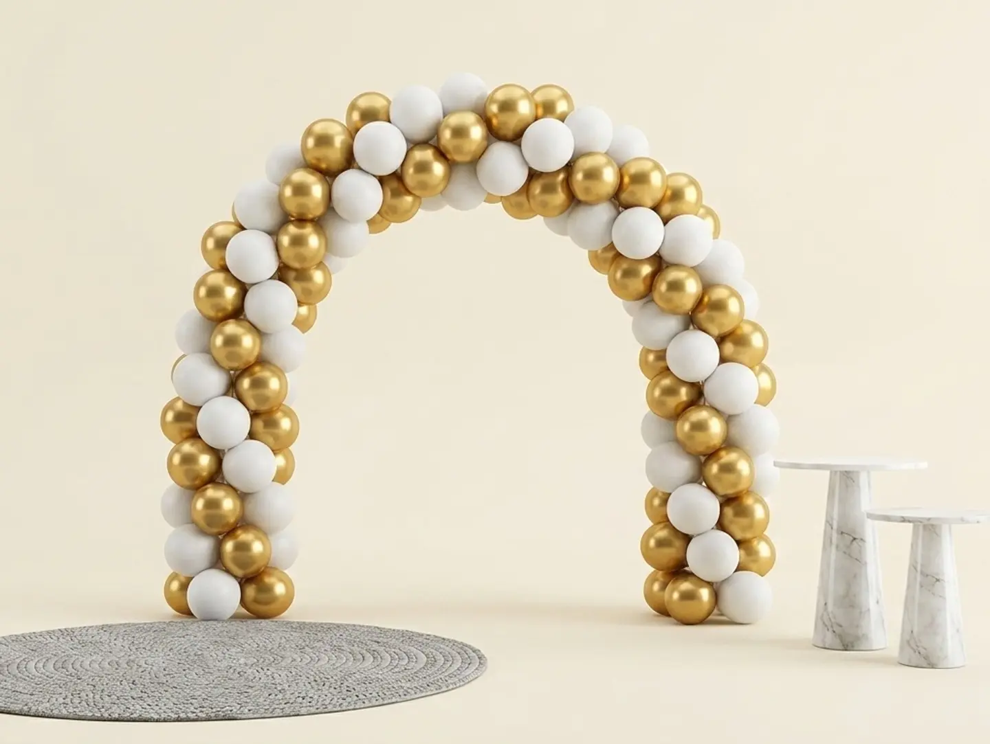 Golden Elegance Arch