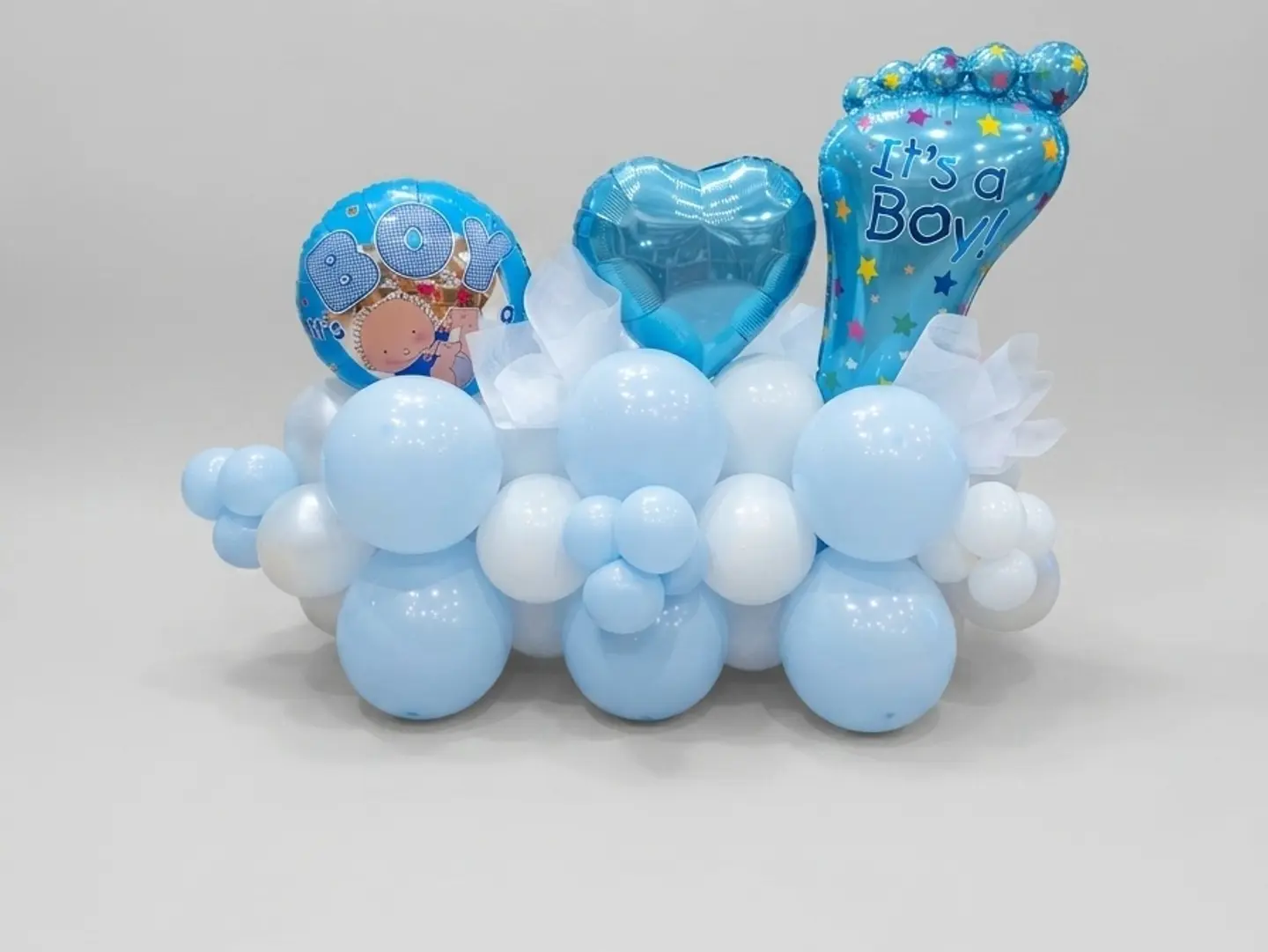 Baby Boy Baloon Art