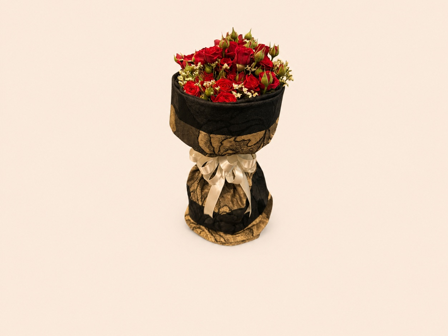 Bella Bouquet With Cashmere Shawl