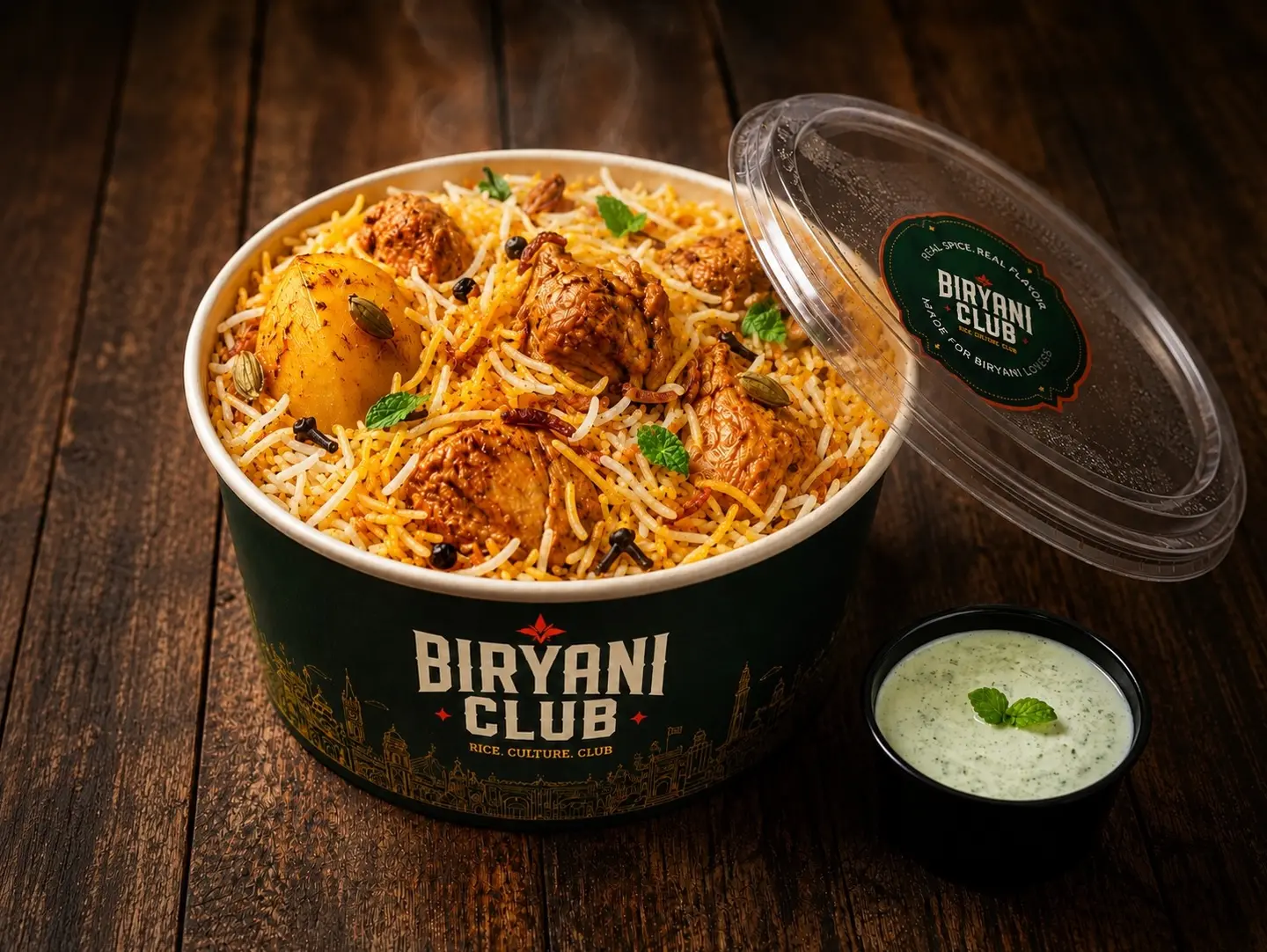 Karachi Chicken Biryani Spicy