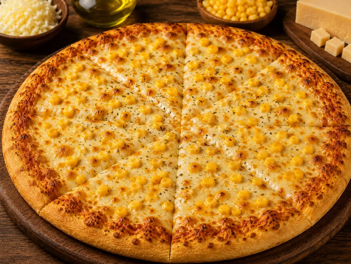Corn Pizza - Medium