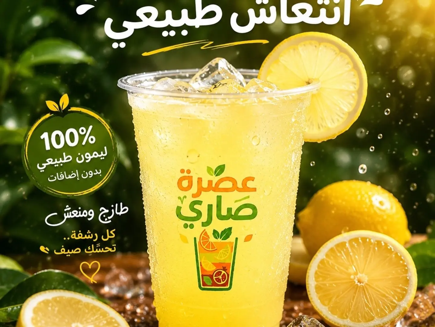 عصير ليمون - كوب صغير