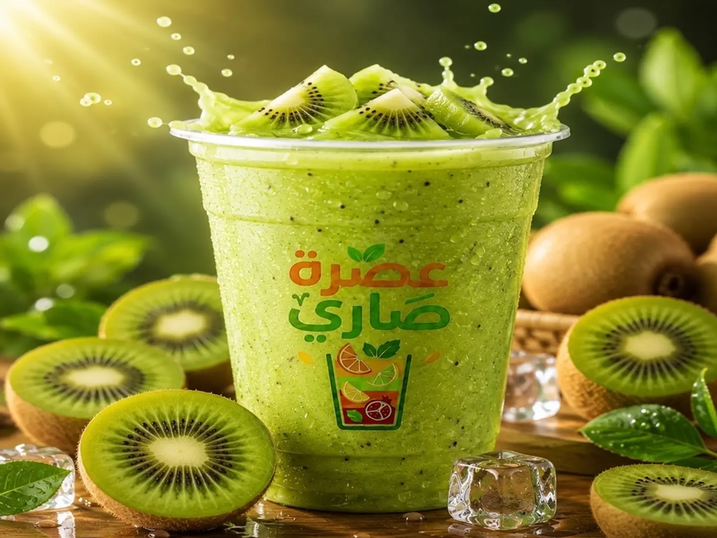 عصير كيوي - كوب صغير