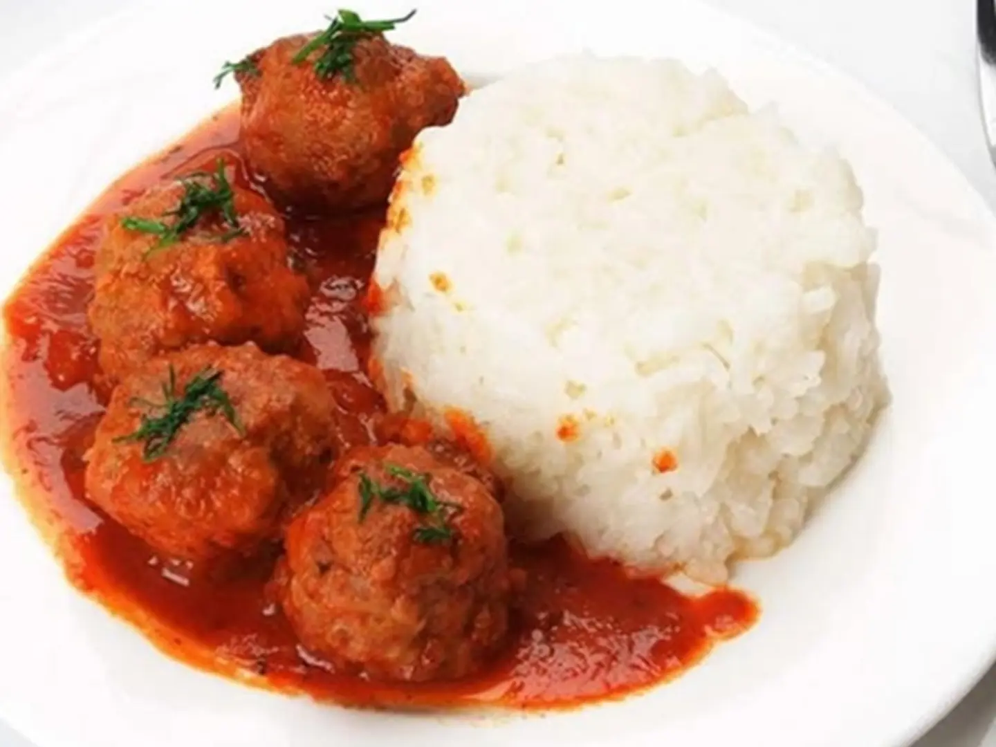 Dawood Basha Kofta   Rice   Soup
