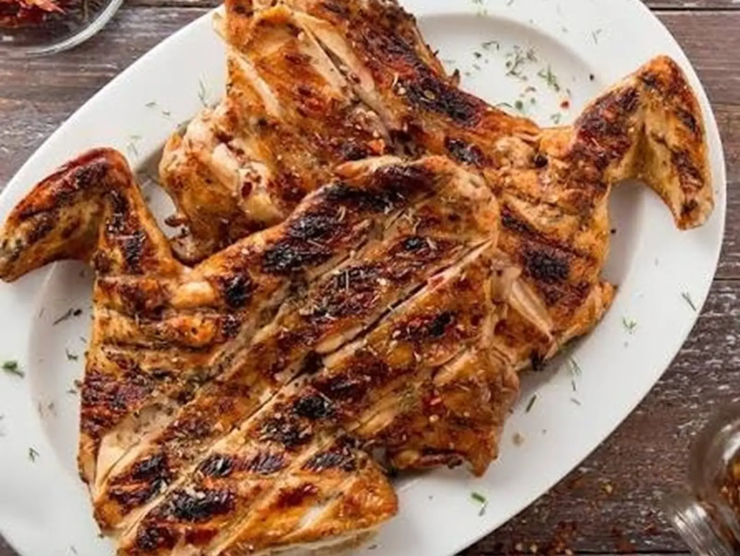 Half Charcoal Grilled Chicken