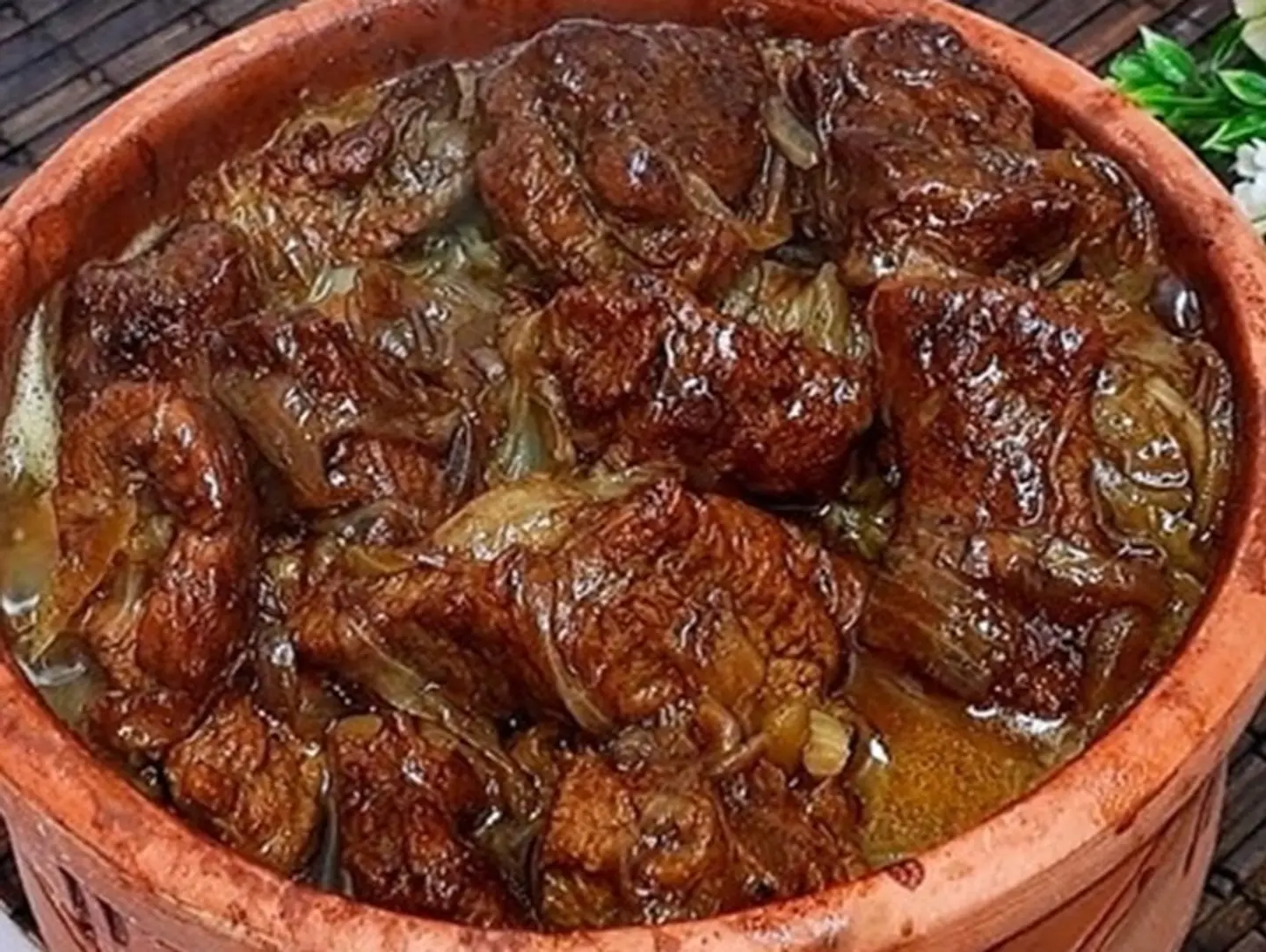Meat Tajine With Onions