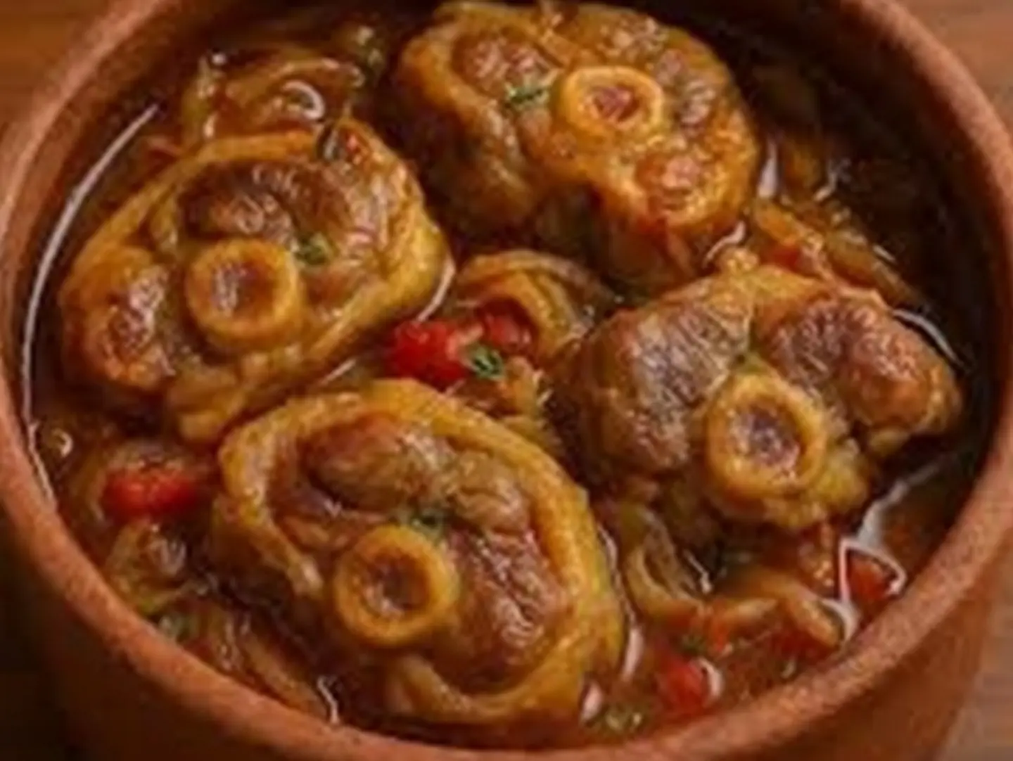 Oxtail Tajine With Onions