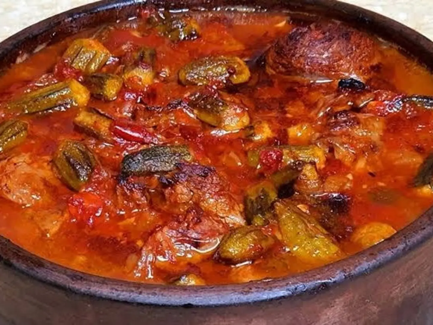 Okra Tagine With Oxtail