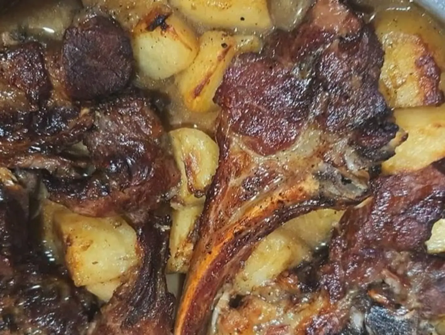 Potato Tajine With Ribs