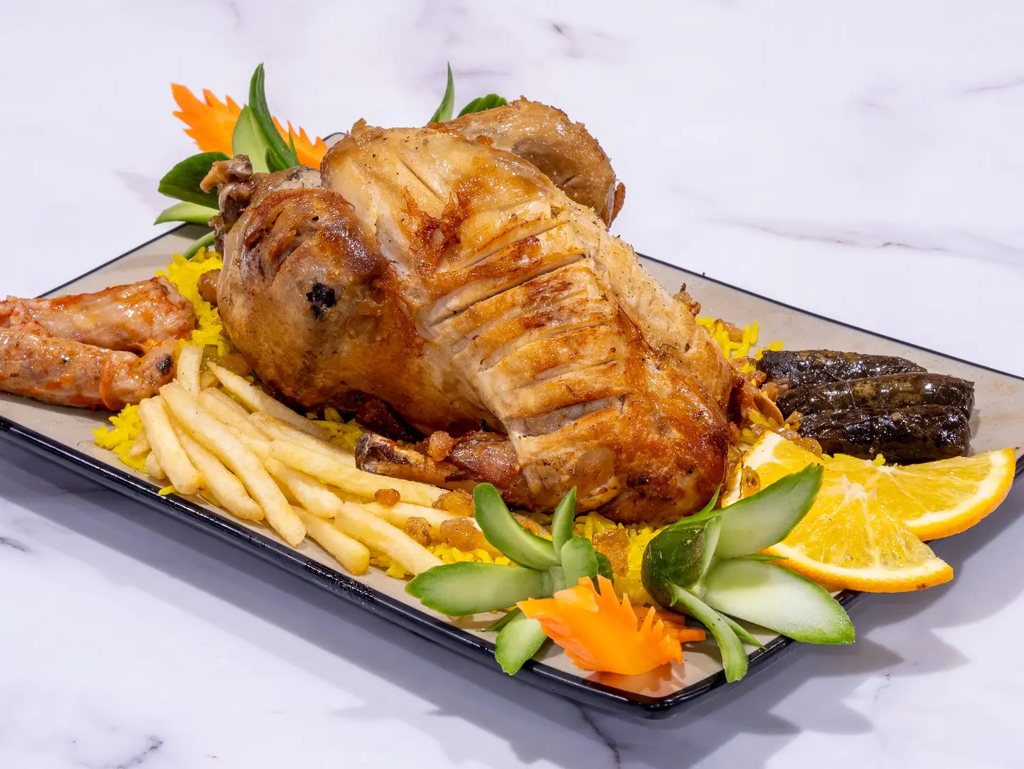 Whole Stuffed Chicken
