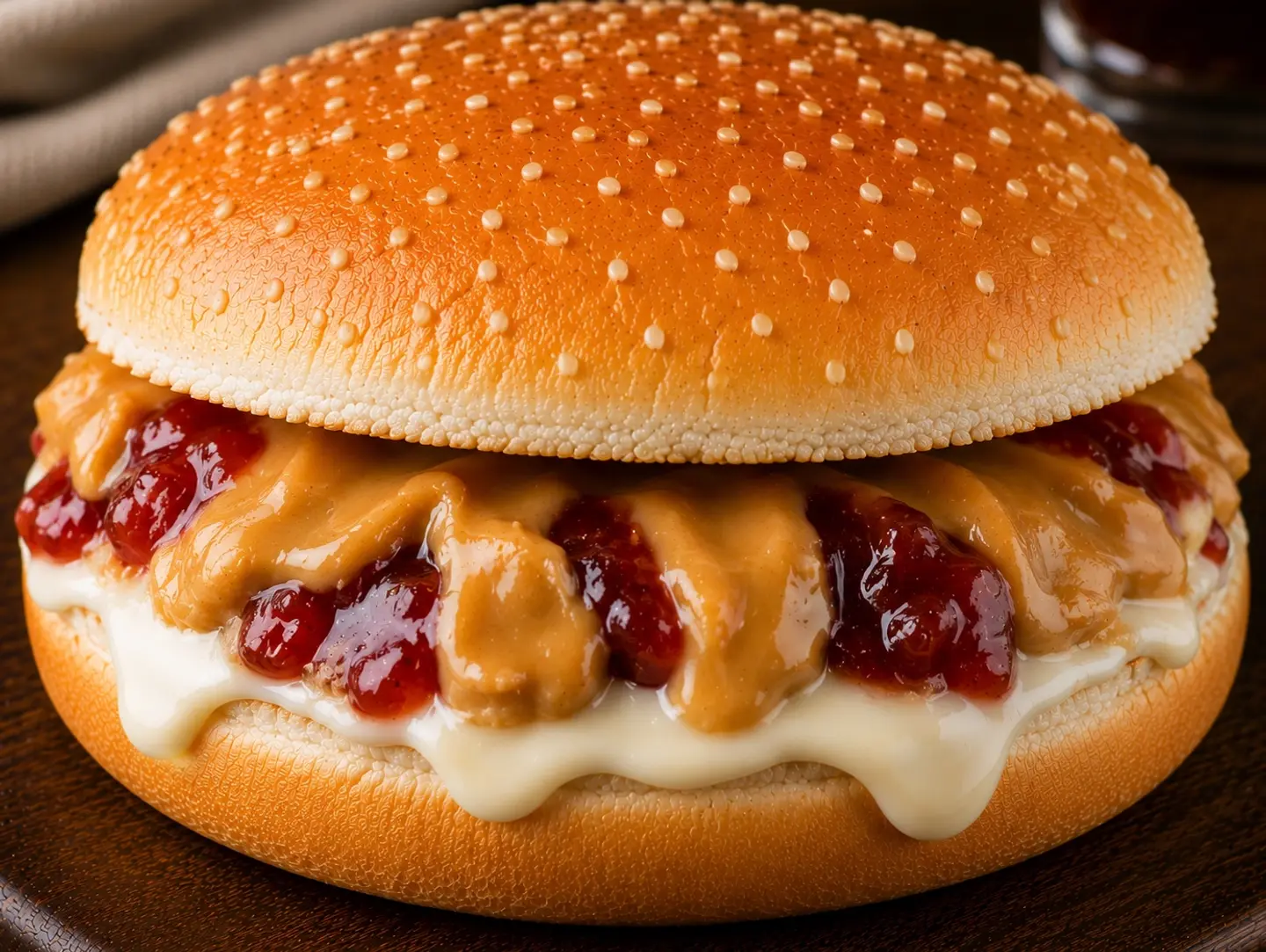 Cheese, Peanut Better And Jam