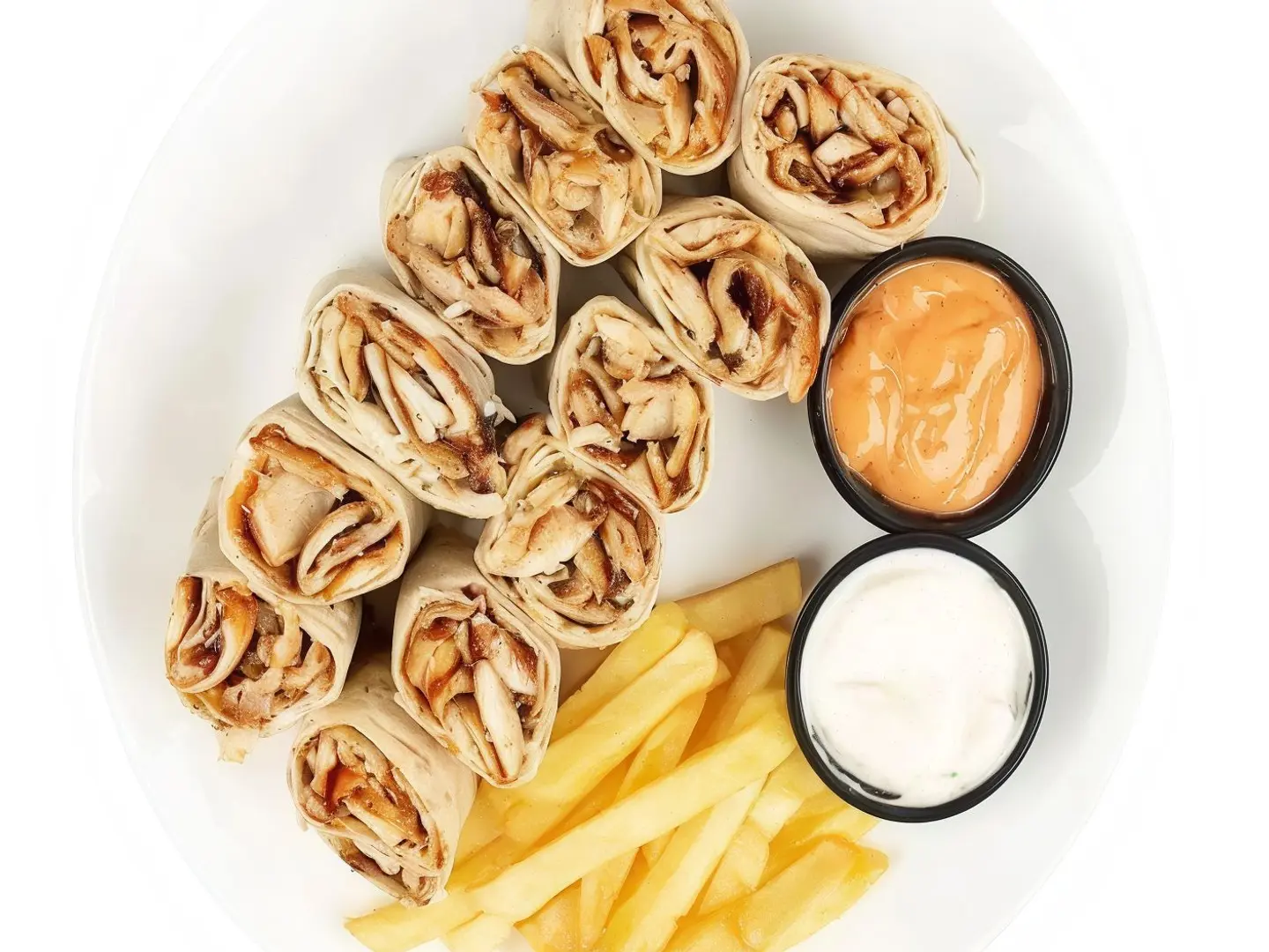 Arabic Zinger Chicken Saj Bread