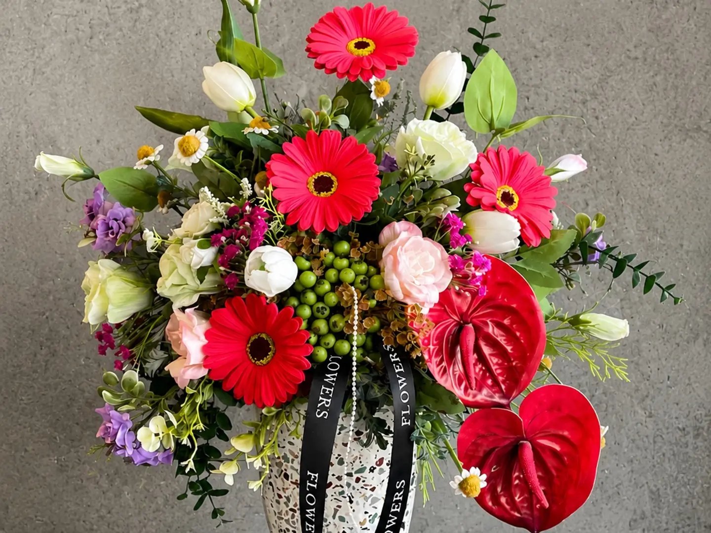 Artificial Rose Vase