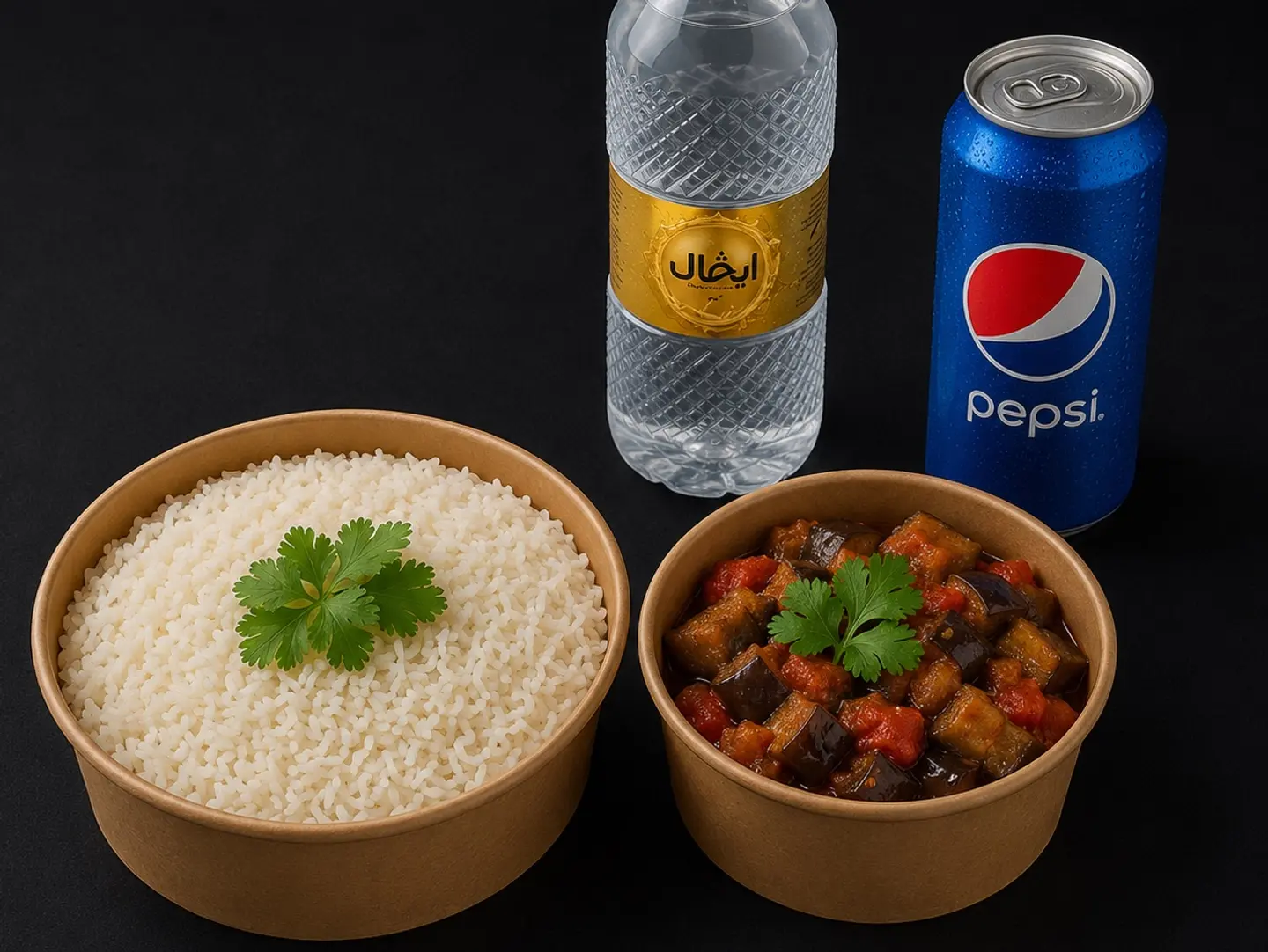 Moussaka With Rice Meal
