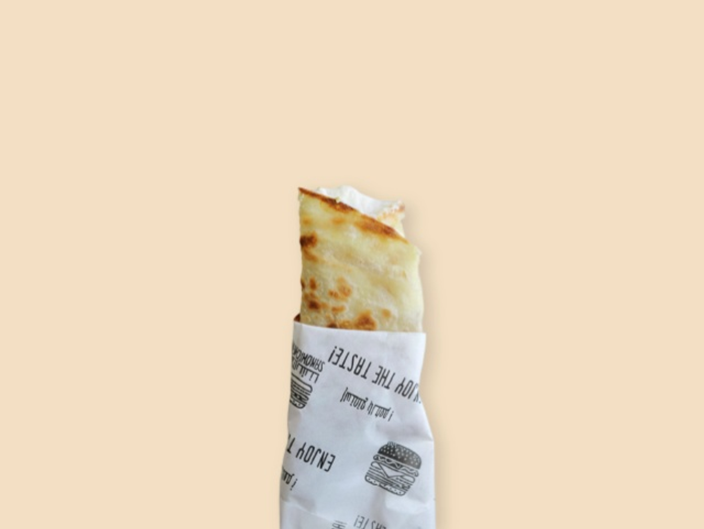 Chapati With Cream Cheese