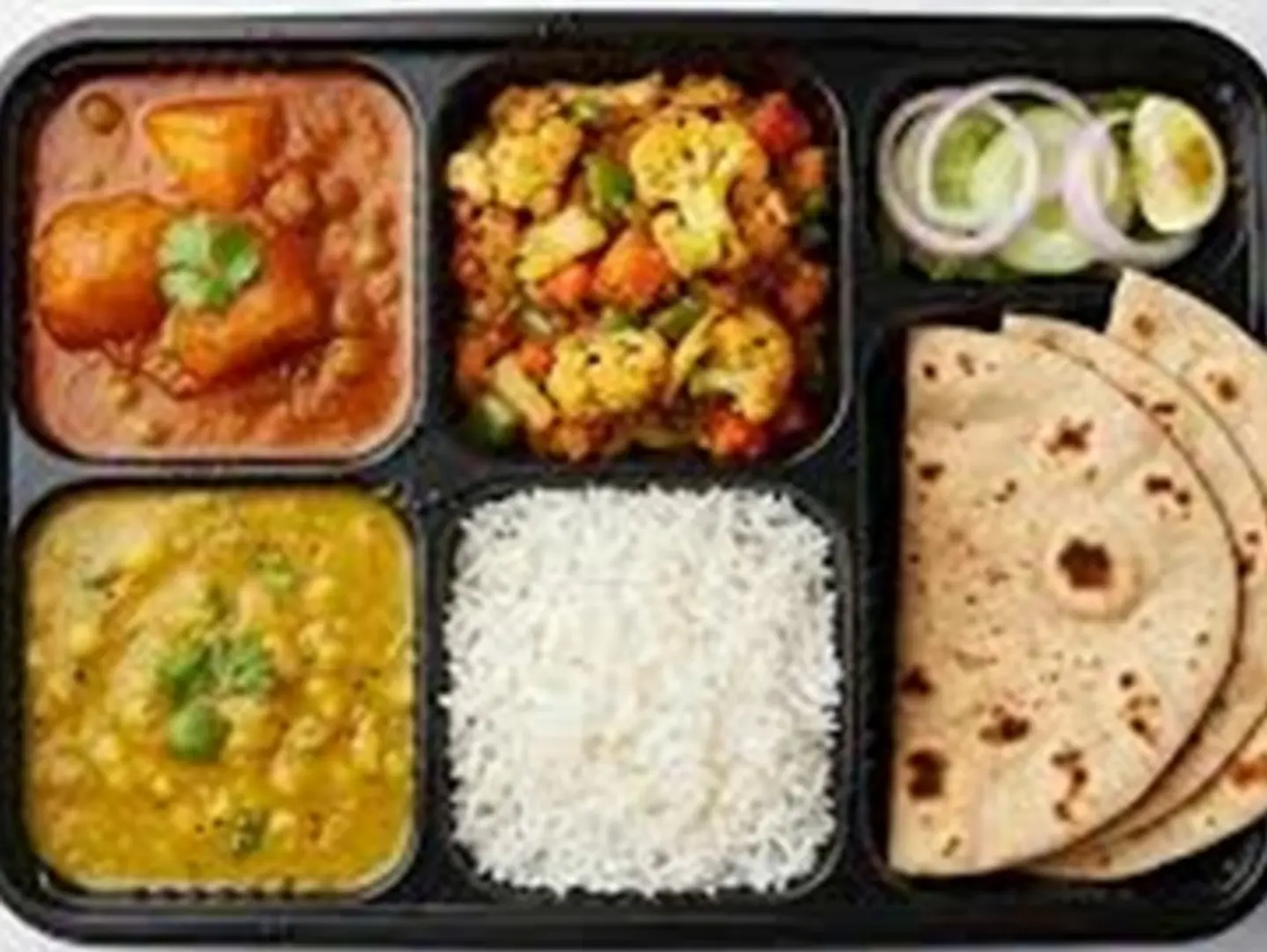Veg Meal Combo (Veg T Hali) - With Sweet