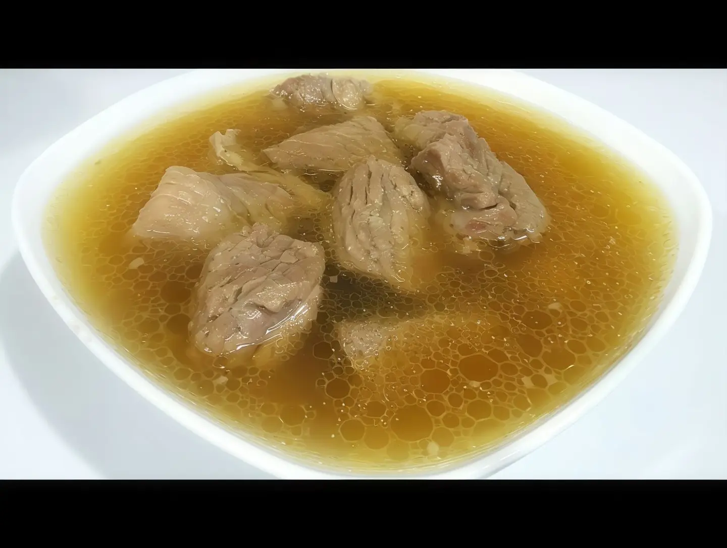 Meat Soup With Rice And Vegataboul
