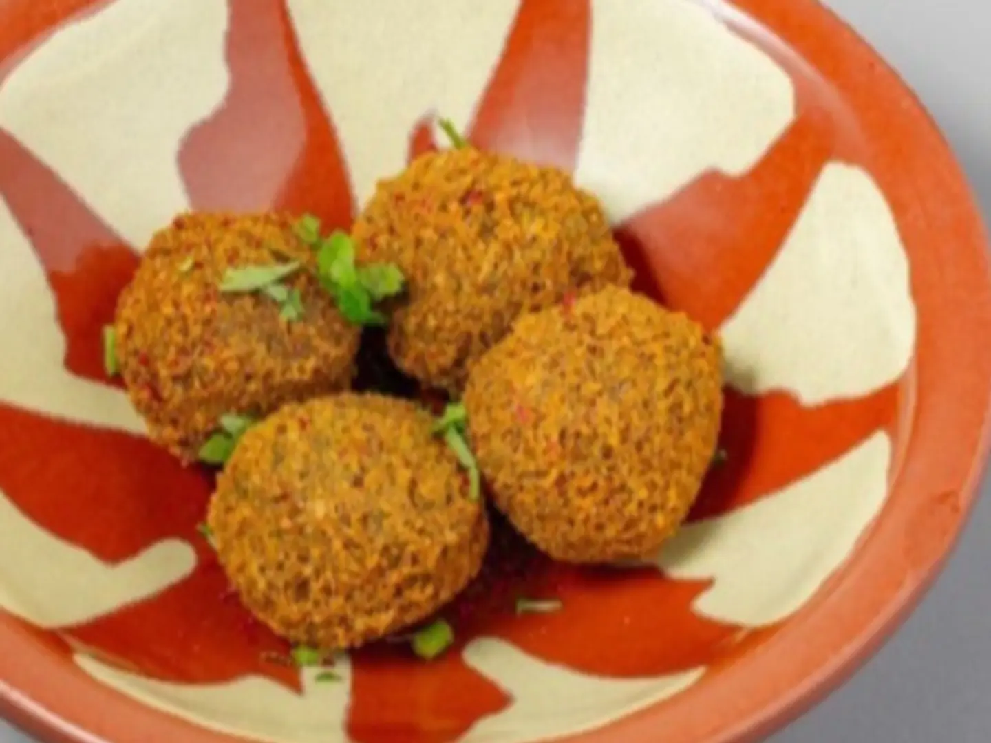 صحن فلافل عادي مع بطاطس 12حبه