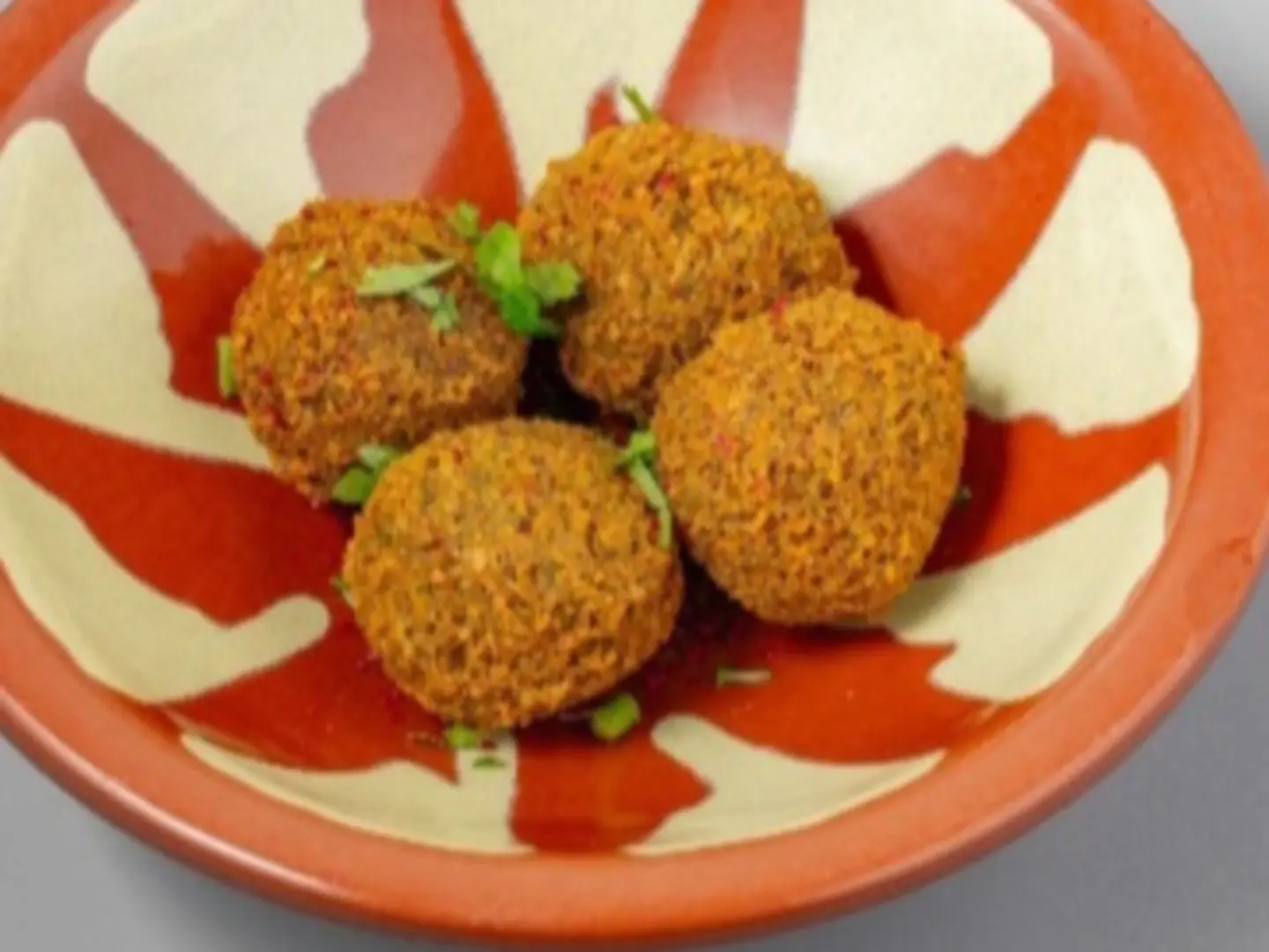 صحن فلافل عادي مع بطاطس48حبه