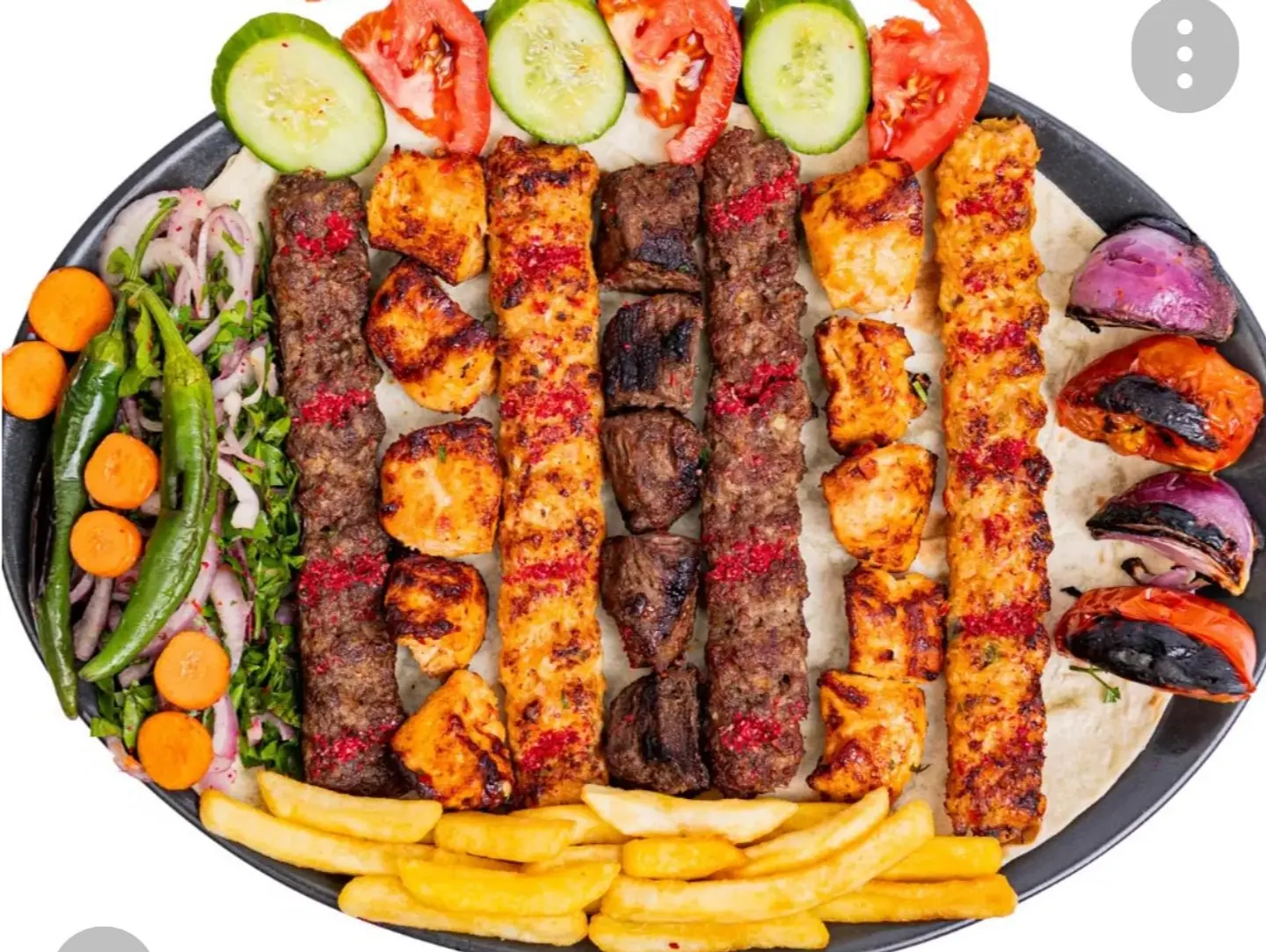 صحن مشوي كبير