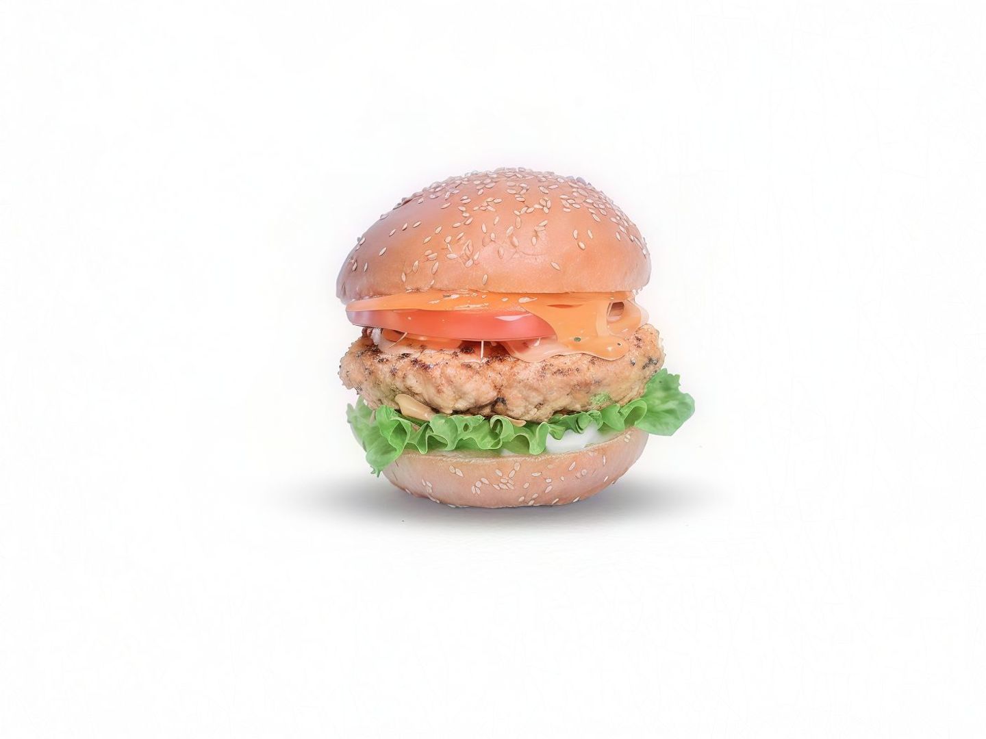 Americano Crunchy Chicken Burger