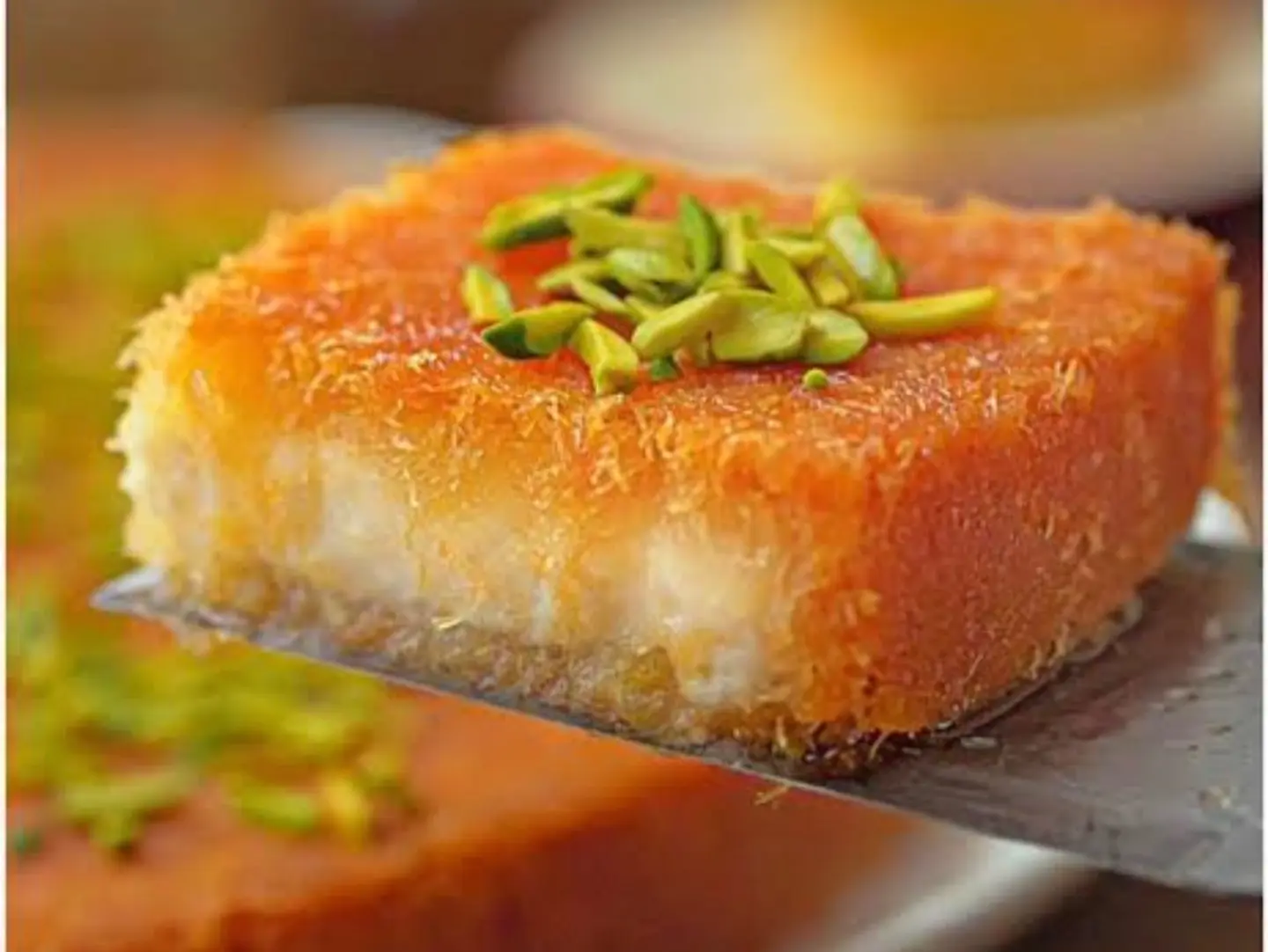 كنافة بالقشطة