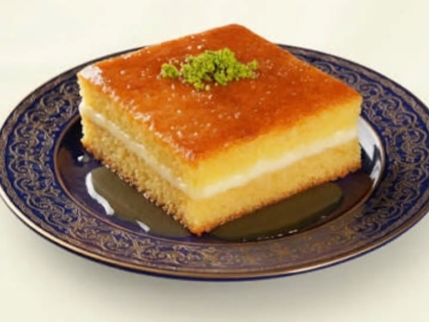 بسبوسه بالقشطه