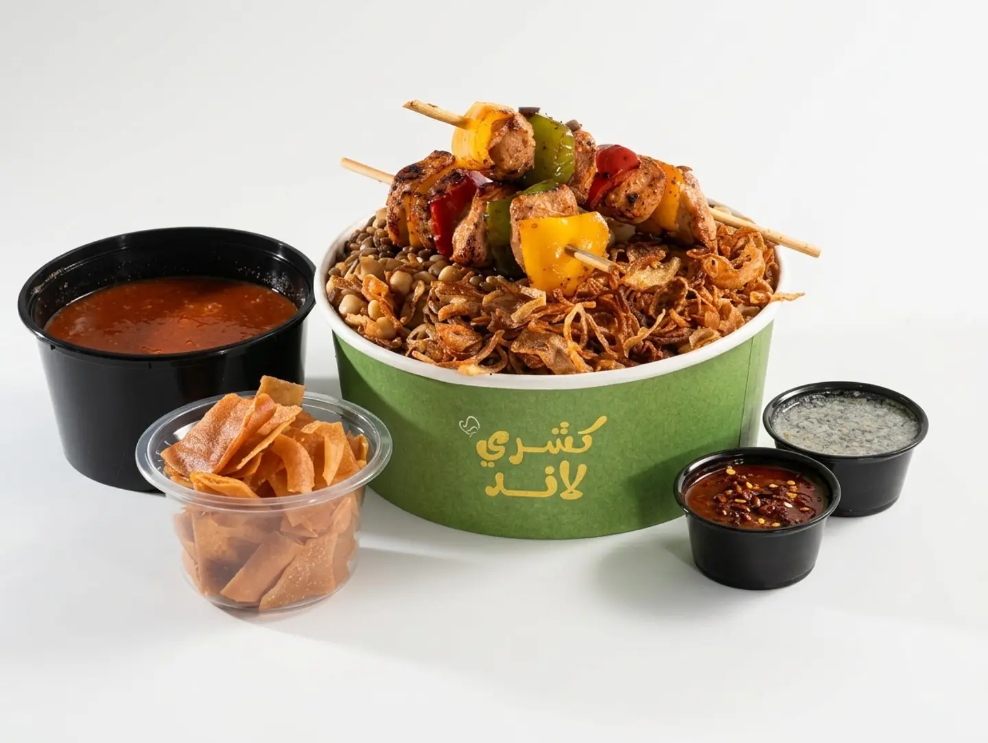 Shish Tawook Koshari - Small